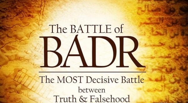 Did Muslims start the battle of Badr?
